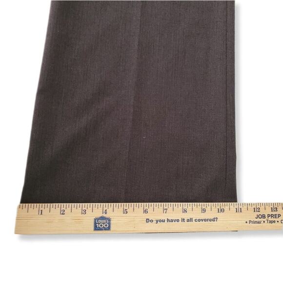 Tahari Women Suit Dress Pant Gray 16 Stretch Straight Leg Career Modern Neutral - Picture 13 of 15